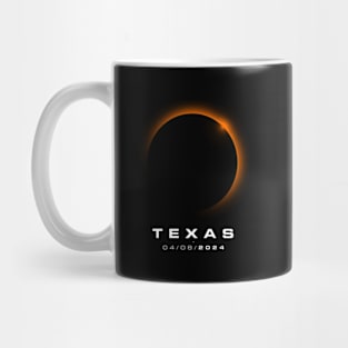 Texas Total Solar Eclipse 2024 - Texas Solar Eclipse Mug